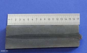 Fig. 2 - Deep Section Weld with a Narrow HAZ