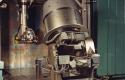 Manufactured in the mid-1980's, Leybolds' internal mobile-gun EB welding system with 7 mechanical axes and CNC interpolated motion. 