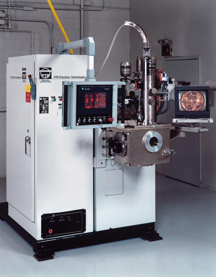 Typical small chamber EB welder.
