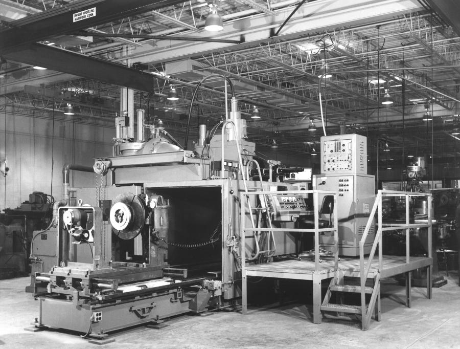 Hamilton Standards' EBW (25) 108/56/56 unit with a straight column. A typical